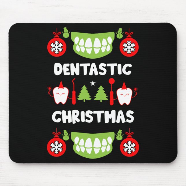 Dental Doctor Xmas Mousepad (Vorne)