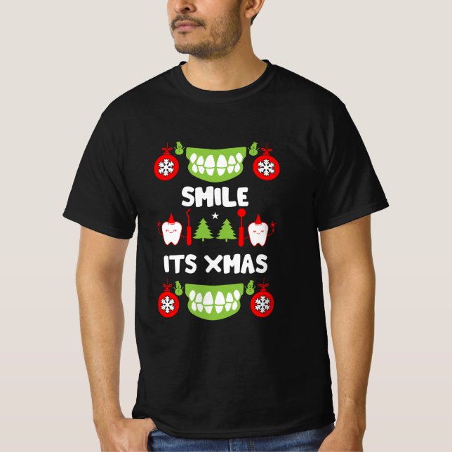 Dental Doctor Xmas T-Shirt (Vorderseite)