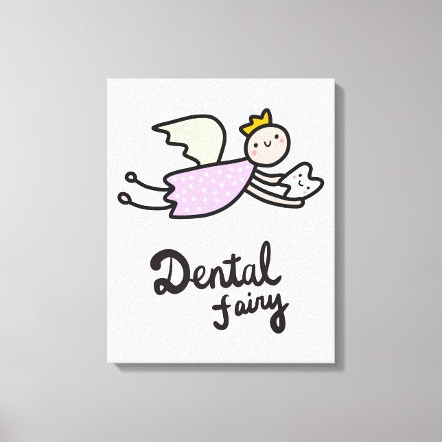 Dental Fairy Leinwanddruck (Vorderseite)