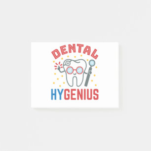 Dental Hygenius Hygienist RDH Funny Wertschätzung Post-it Klebezettel