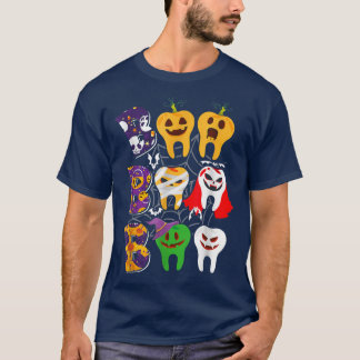 Dental Hygiene ist Boo Boo Crew Spooky Dental Squa T-Shirt