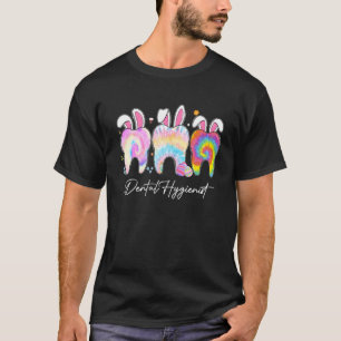 Dental Hygienic Niedlich Tooth Gefärbte Krawatte B T-Shirt