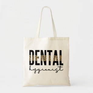 Dental Hygienist   RDH Dentist Cheetah print gifts Tragetasche