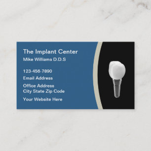 Dental Implant Dental Center Visitenkarte