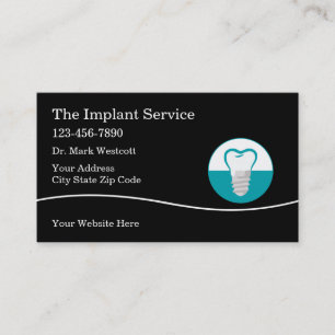 Dental Implant Services  Visitenkarte