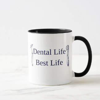 Dental Life Best Life Black Kombi-Tasse Tasse