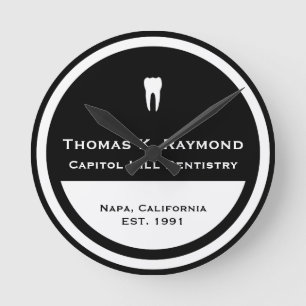 Dental Office Runde Wanduhr