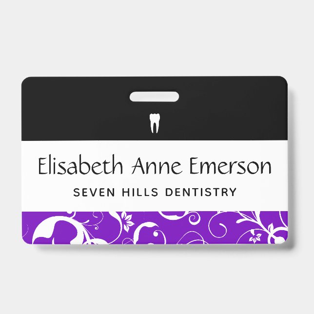 Dental Office Staff Ausweis (Vorderseite)