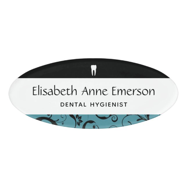 Dental Office Staff Namenschild (Vorderseite)