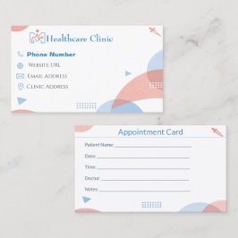 Dental Reminder Cards for Clinic Appointments Terminkarte
