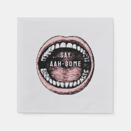 Dental School Graduation Party Serviette