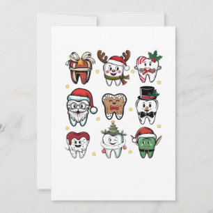 Dental Squad Dentin Weihnachtsfeiertag Weihnachten Ankündigung