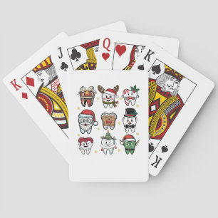 Dental Squad Zahnarzt Weihnachten Urlaub Xmas Spielkarten
