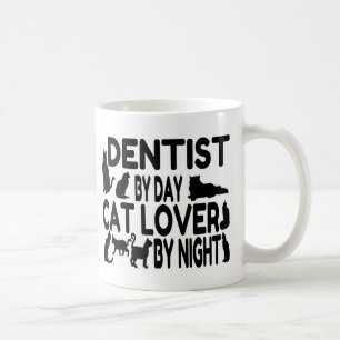 Dentist Cat Lover Tasse