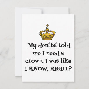 DENTIST CROWN DANKESKARTE