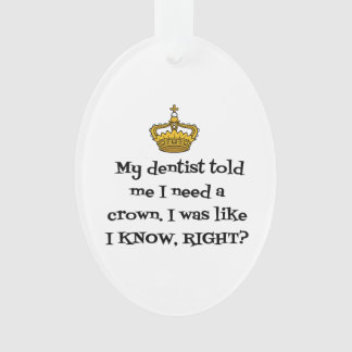 DENTIST CROWN ORNAMENT