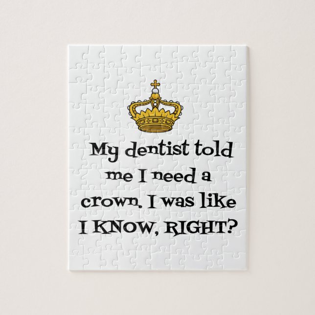DENTIST CROWN PUZZLE (Vertikal)