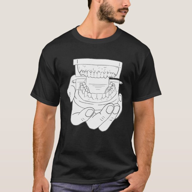 Dentist Dental Teeth  Dentistry Tooth Doctor T-Shirt (Vorderseite)