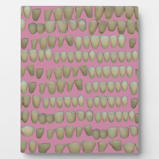 DENTIST DENTISTRY ORTHODONTICS ROTTEN TEETH MOUTH FOTOPLATTE (Vorderseite)