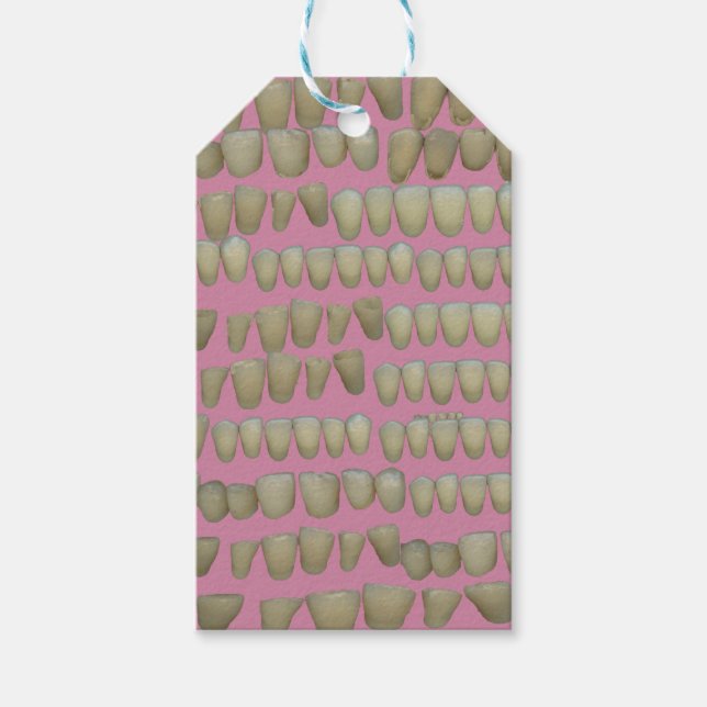 DENTIST DENTISTRY ORTHODONTICS ROTTEN TEETH MOUTH GESCHENKANHÄNGER (Vorderseite)