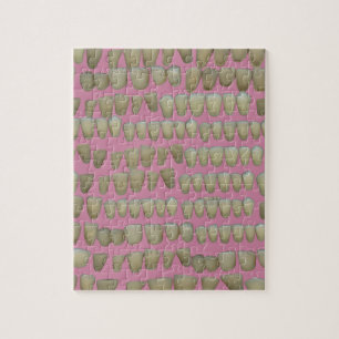 DENTIST DENTISTRY ORTHODONTICS ROTTEN TEETH MOUTH PUZZLE