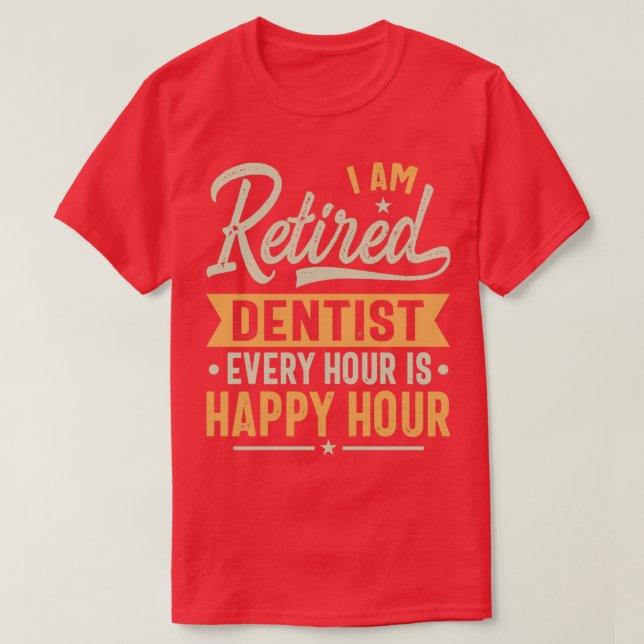 Dentist-Geschenke Zahnärztliche Zahnärzte Zahnärzt T-Shirt (Design vorne)