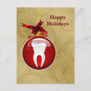 Dentist Holiday Cards Feiertagspostkarte