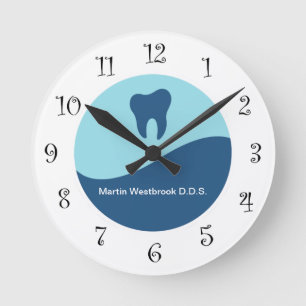 Dentist Office Waiting Room Clocks Runde Wanduhr