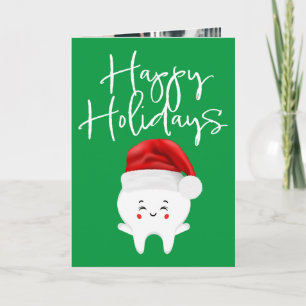 DENTIST ORTHODONTIST Happy Holidays Urlaubskarte Feiertagskarte