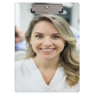 Dentist Photo Customize Personalize Klemmbrett