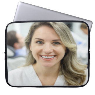 Dentist Photo Customize Personalize Laptopschutzhülle