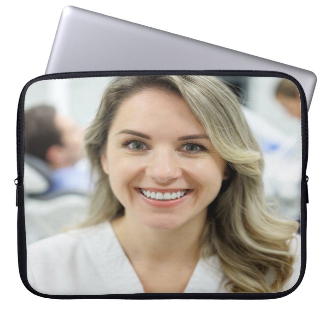 Dentist Photo Customize Personalize Laptopschutzhülle (Vorderseite)