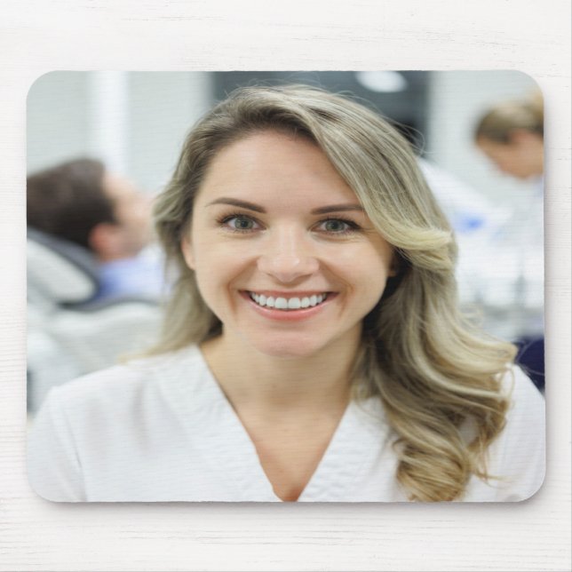 Dentist Photo Customize Personalize Mousepad (Vorne)