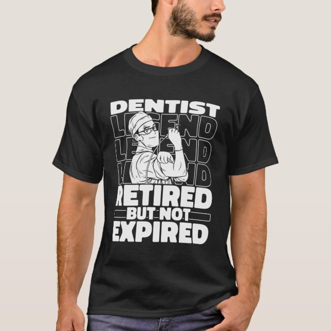 Dentist Remüde Zahnmedizin Zahnmedizin - Teeth Too T-Shirt (Vorderseite)