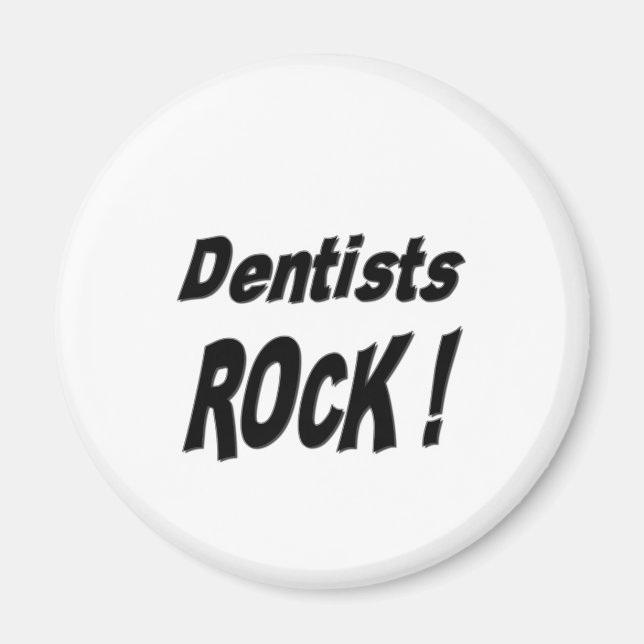 Dentist Rock! Magnet (Vorne)