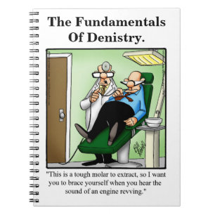 Dentist Spaß Funny Notebook Geschenk Notizblock