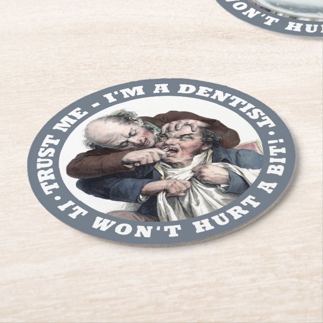 DENTIST SPASS UNTERSETZER (Angewinkelt)