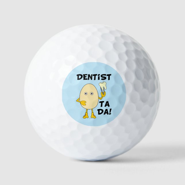 Dentist Ta Da Golfball (Vorderseite)
