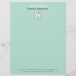 Dentist Tooth Family Dentistry Business  Briefbogen