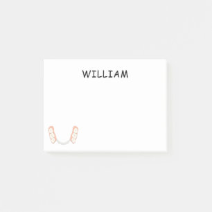 Dentist Tooth Logo Post-it Klebezettel