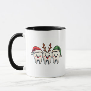 Dentist Weihnachten Weihnachten Weihnachtsfeiertag Tasse