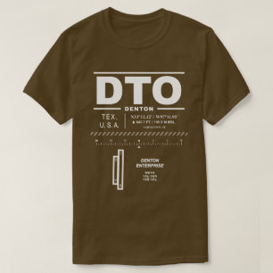 Denton Enterprise Airport DTO T - Shirt