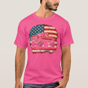 Dentside Classic Truck Dentside Lifted Highboy 4X4 T-Shirt
