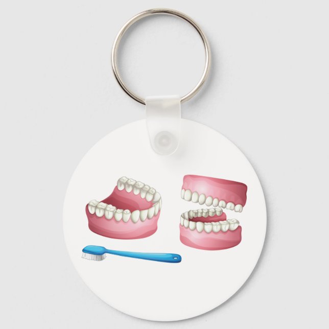 Dentures Schlüsselanhänger (Vorderseite)