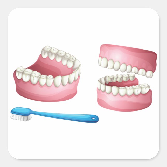 Dentures Stickers (Vorderseite)