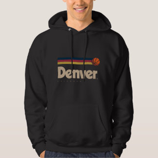 Denver Basketball B-Ball City Colorado Retro Denve Hoodie