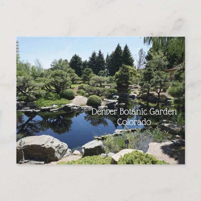 Denver Botanic Garden Postkarte (Vorderseite)