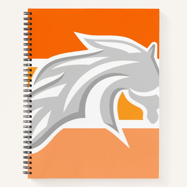 Denver | Bronco | Notebooks und Journale Notizbuch (Vorderseite)