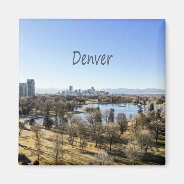 Denver City and Mountains Colorado Magnet (Vorne)