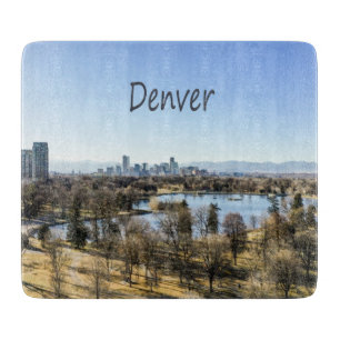 Denver City and Mountains Colorado Schneidebrett